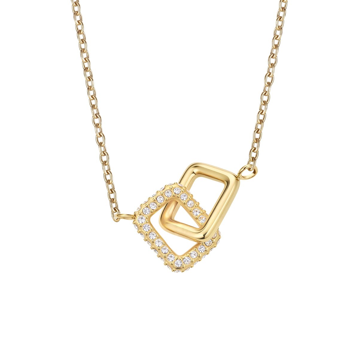 Bering 467-27-450 Kette, Damen, Arctic Pavé, Gold Bering 467-27-450 Kette, Damen, Arctic Pavé, Gold