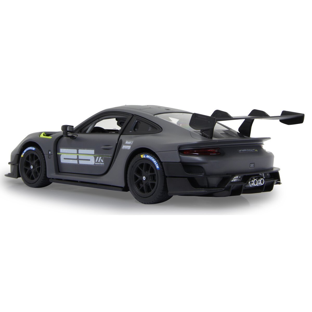 JAMARA Porsche 911 GT2 RS Clubsport 25 1:18 grau 2,4 GHz Bausatz ab 8 Jahren JAMARA Porsche 911 GT2 RS Clubsport 25 1:18 grau 2,4 GHz Bausatz ab 8 Jahren
