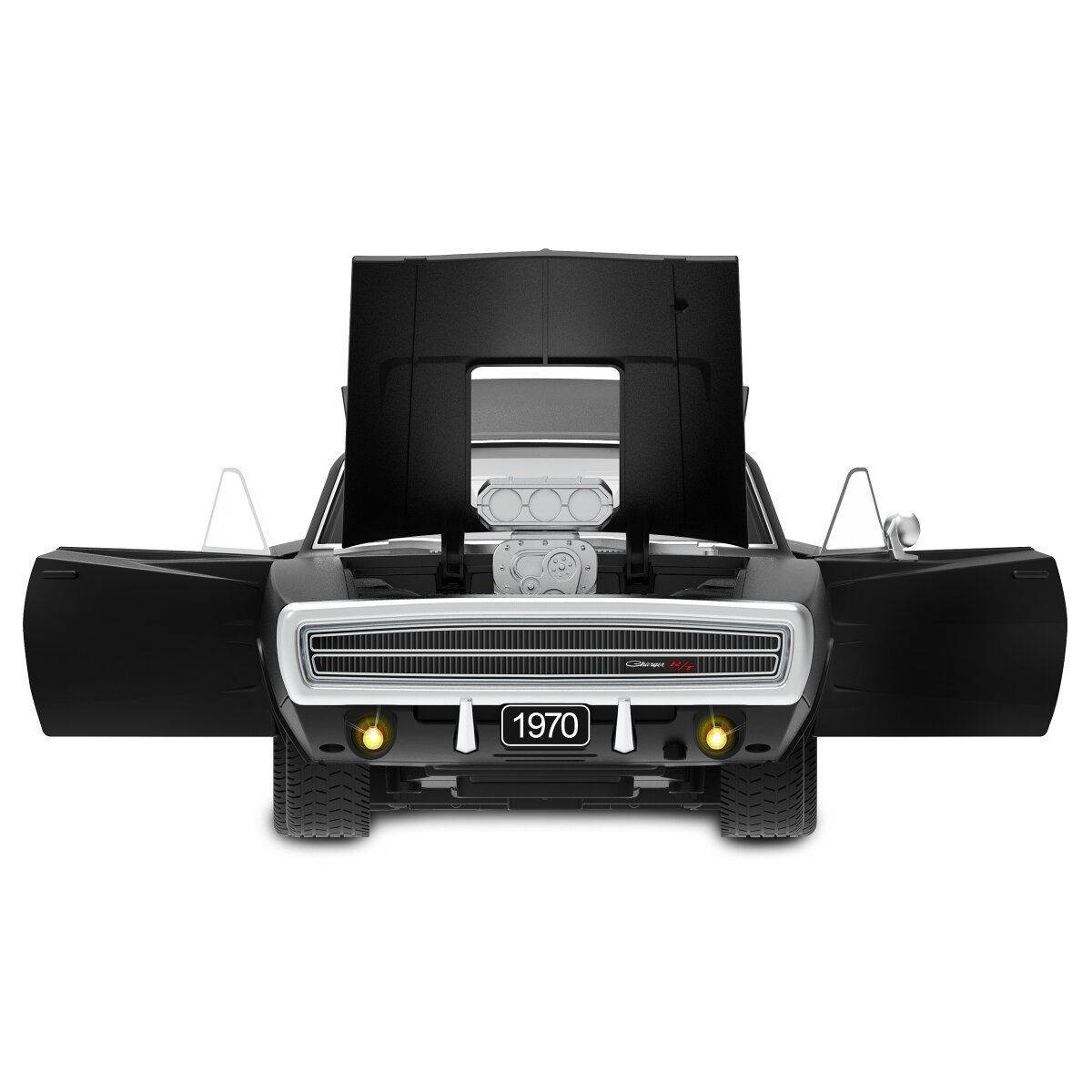 JAMARA Dodge Charger R/T 1970 1:16 schwarz 2,4GHz Tür manuell ab 6 Jahren JAMARA Dodge Charger R/T 1970 1:16 schwarz 2,4GHz Tür manuell ab 6 Jahren