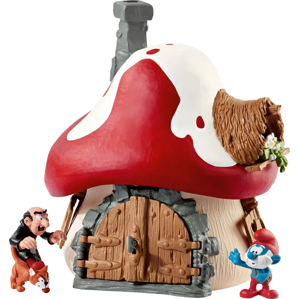 schleich® Pre School Smurfs 20803 Schlumpf Haus mit 2 Figuren schleich® Pre School Smurfs 20803 Schlumpf Haus mit 2 Figuren