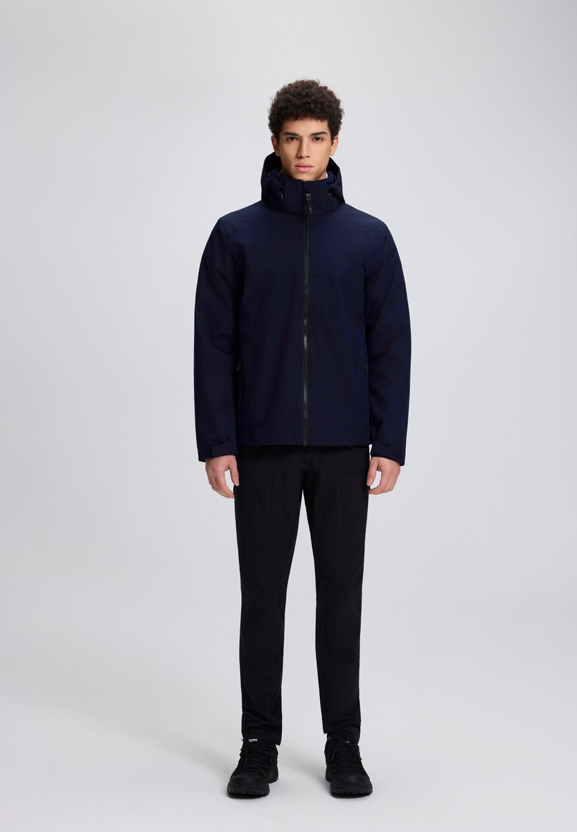 ICEPEAK 956011507I AALEN Regenjacke Herren Dunkelblau Gr. 58 ICEPEAK 956011507I AALEN Regenjacke Herren Dunkelblau Gr. 58