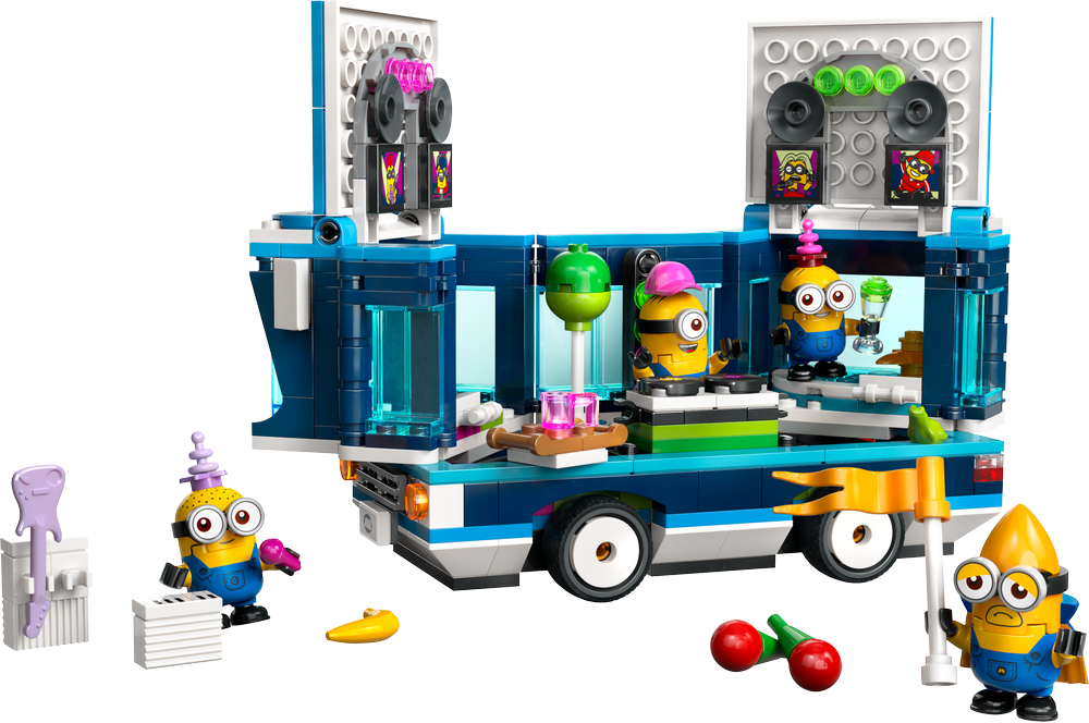 LEGO® Minions und der Party Bus 75581 Spielzeug, Maschine, Rad