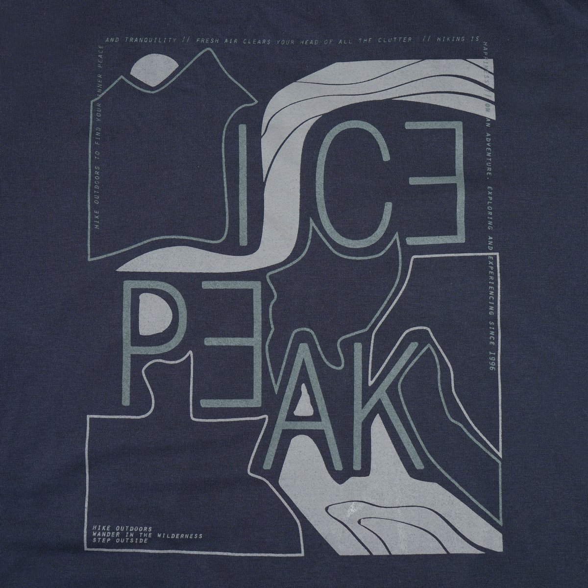 ICEPEAK 957730689I BEEVILLE T-Shirt Herren Dunkelblau Gr. XXL