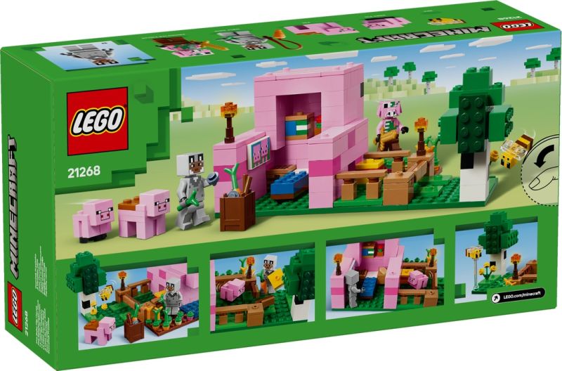 LEGO® Minecraft™ 21268 Das Babyschwein-Haus