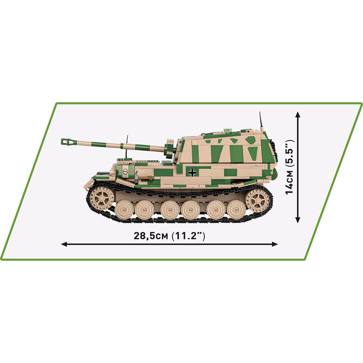 COBI 2583 - SD.KFZ. 184 Ferdinand Maßstabb 1:28) - Bild 11 COBI 2583 - SD.KFZ. 184 Ferdinand Maßstabb 1:28) - Bild 11