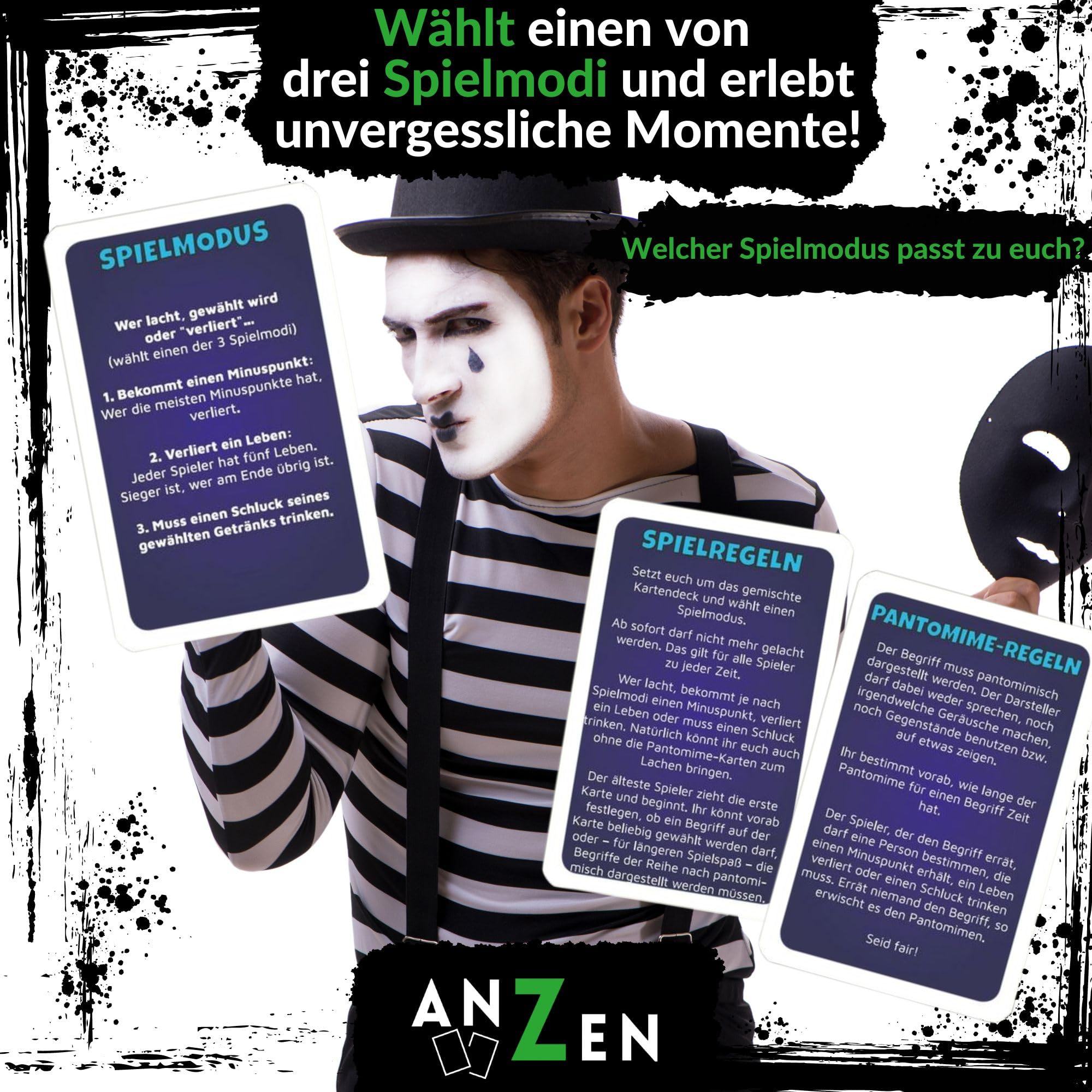 Werbung, Plakat, Person, Clown, Pantomime