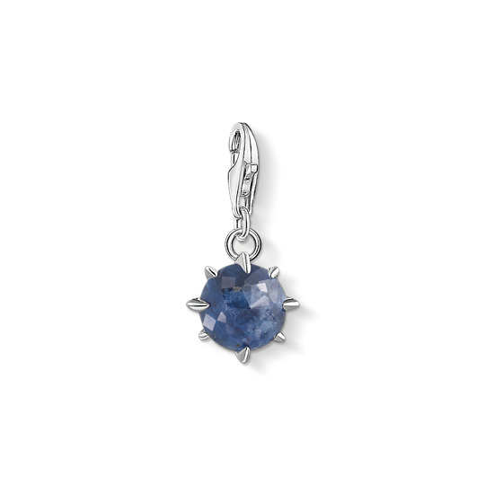 Thomas Sabo Anhänger Charm-Club Geburtsstein September 925 Sterling Silber Sodalith Zirkonia Blau 1785-957-1 Thomas, Sabo, Anhänger, Charm-Club, Geburtsstein, September, 925, Sterling, Silber, Sodalith, Zirkonia, Blau, 1785-957-1, Zubehor, Ohrring, Schmuck, Edelstein