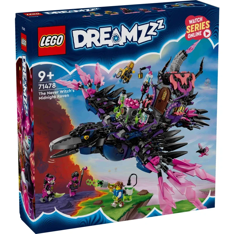 LEGO®, 71478, Dreamzzz, -, Der, Mitternachtsrabe, der, Nimmerhexe