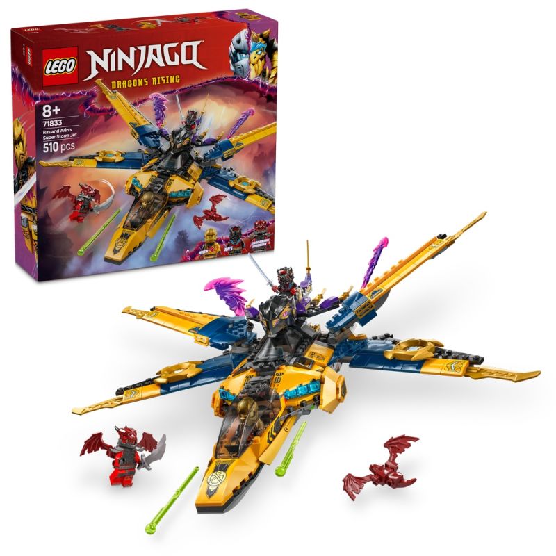 LEGO NINJAGO Ras und Arins Super-Sturmflieger 71833