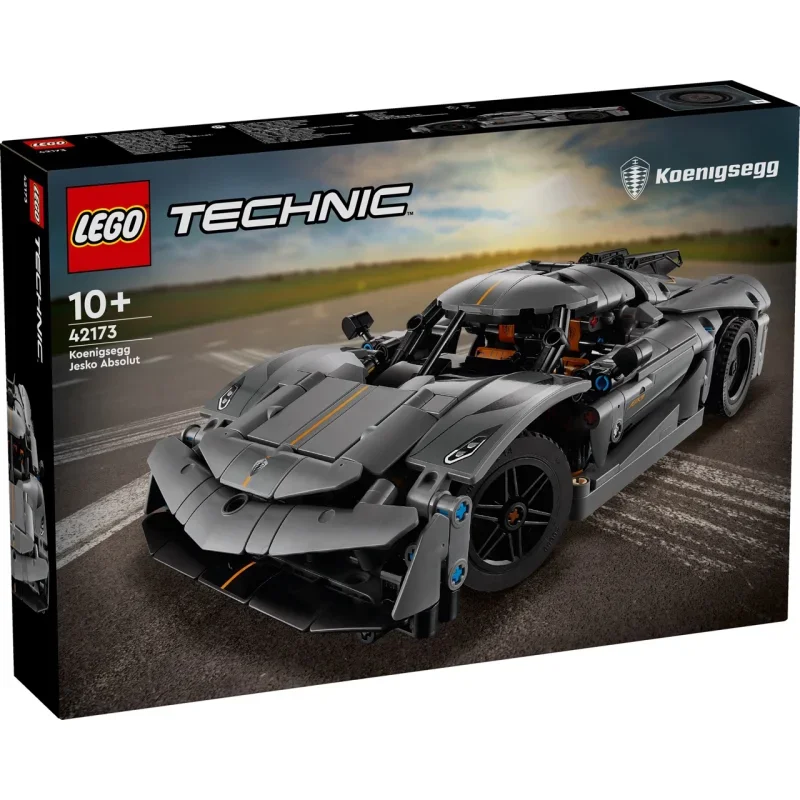 LEGO® 42173 Technic - Koenigsegg Jesko Absolut Supersportwagen in Grau LEGO®, 42173, Technic, -, Koenigsegg, Jesko, Absolut, Supersportwagen, in, Grau