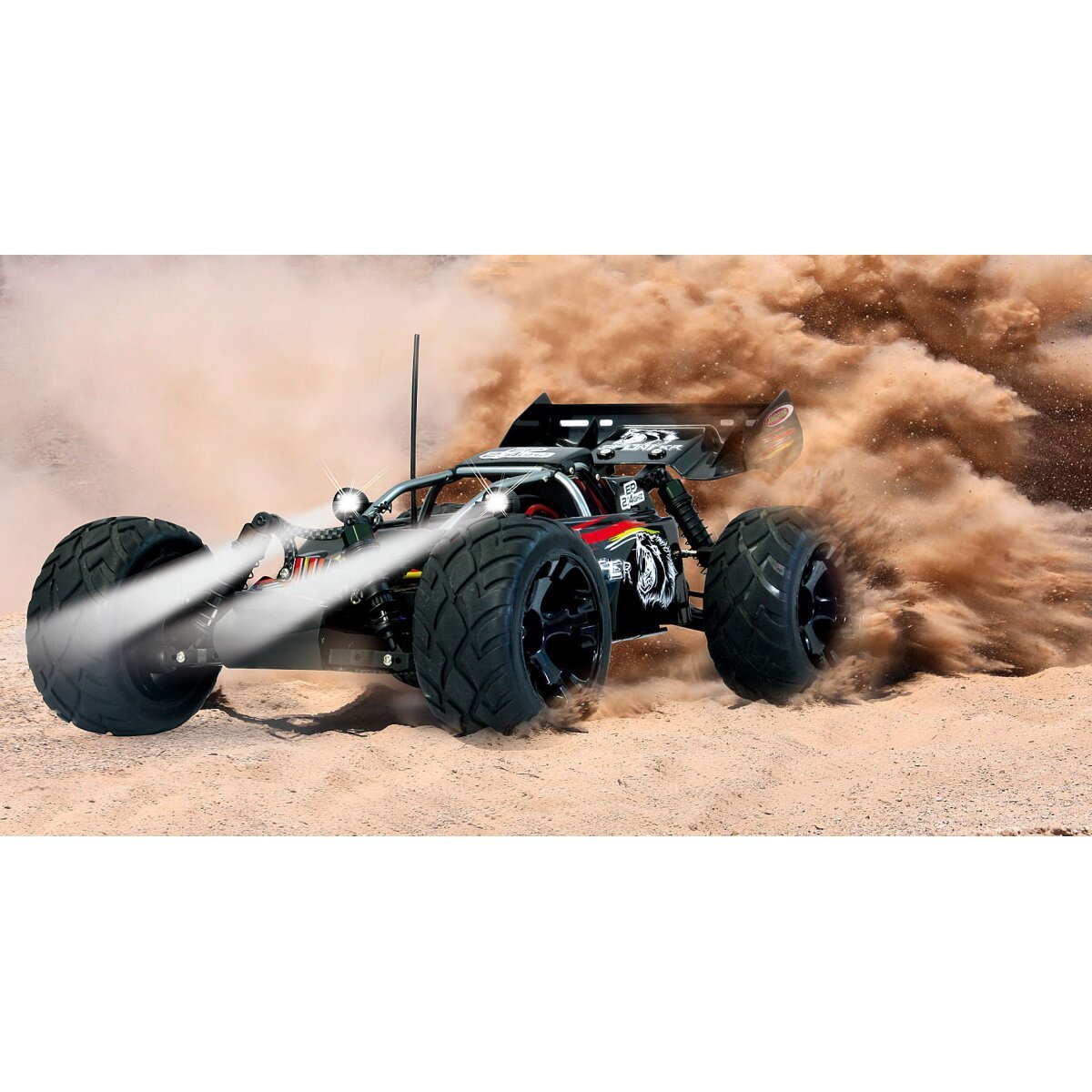 JAMARA Splinter Desertbuggy 4WD 1:10 NiMh 2,4GHz mit LED ab 14 Jahren