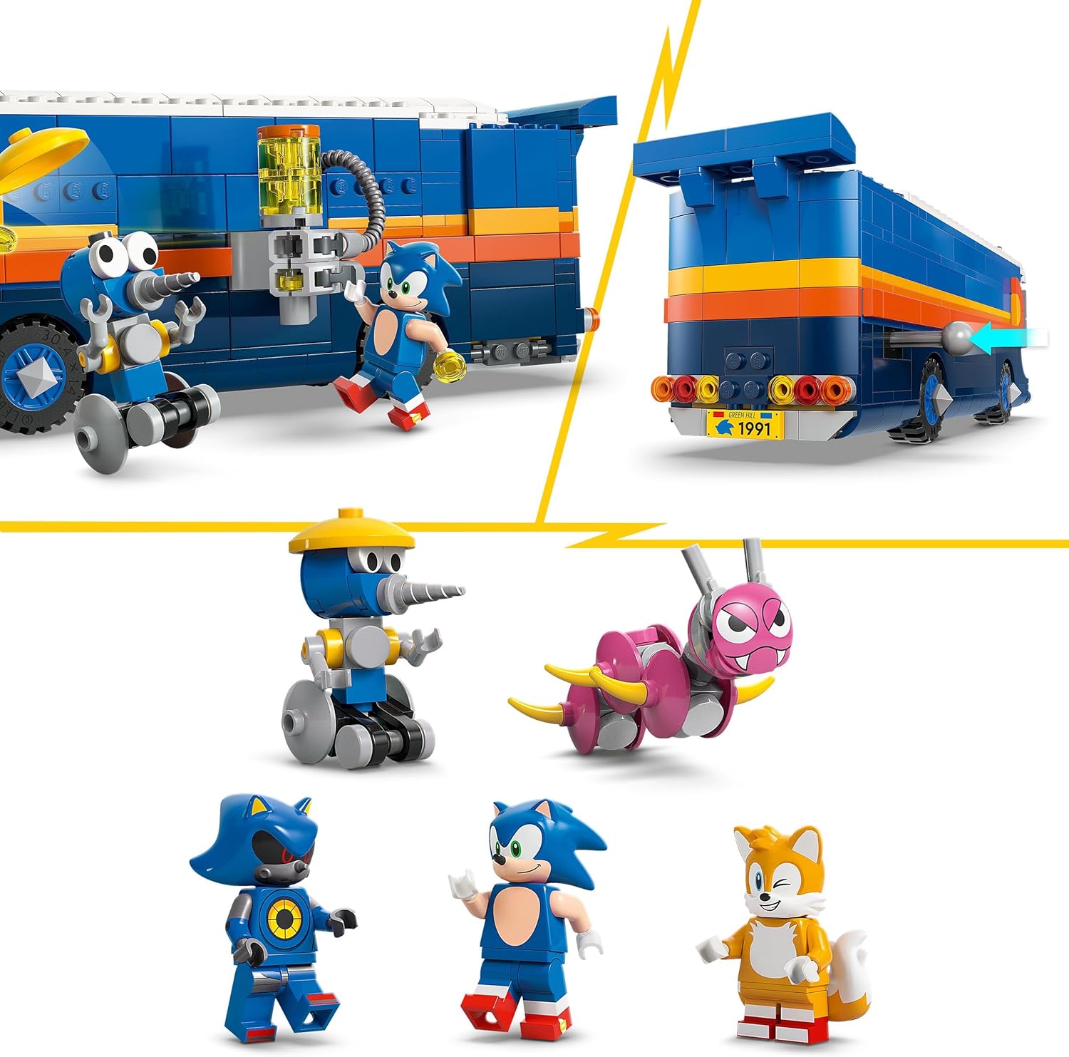 LEGO® Sonic the Hedgehog 77006 Team Sonics Kommando-Truck LEGO® Sonic the Hedgehog 77006 Team Sonics Kommando-Truck