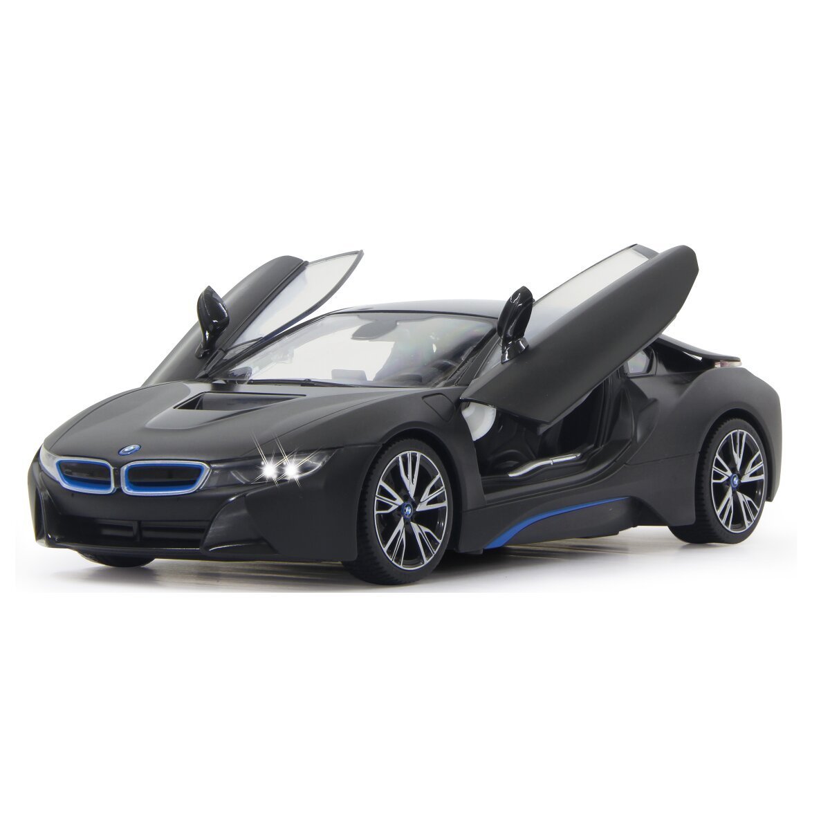 JAMARA BMW I8 1:14 schwarz 2,4GHz Tür fernbedienbar ab 6 Jahren
