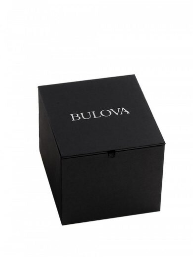 BULOVA 96A205 Quarzuhr Bulova Curv Chronograph 44mm 3ATM Kiste, Postfach, Flasche