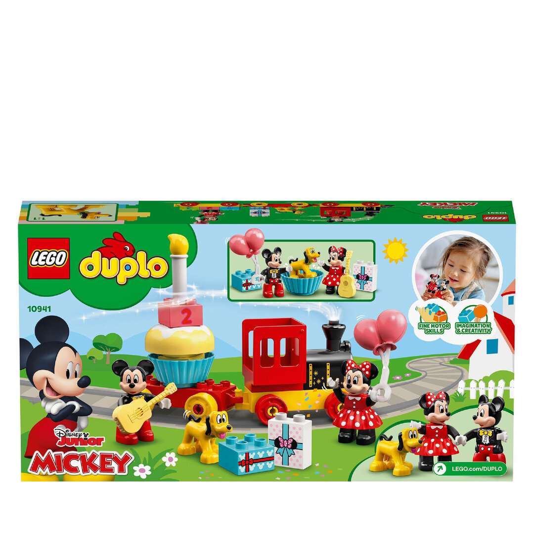 LEGO® DUPLO® Disney Mickys und Minnies Geburtstagszug 10941 Person, Spielzeug