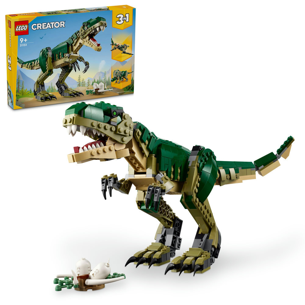 LEGO® Creator T.Rex 3-in-1-Kinderspielzeug 31151 Spielzeug