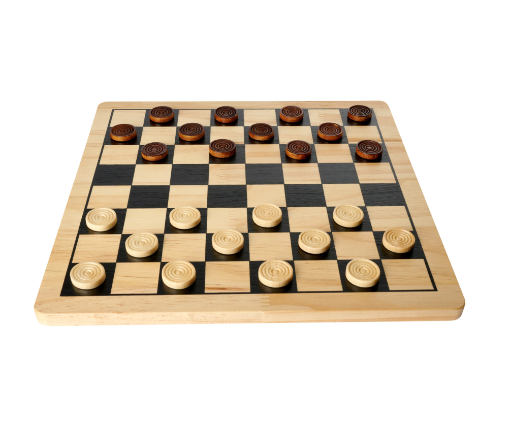 Noris Deluxe Holz - Schach & Dame