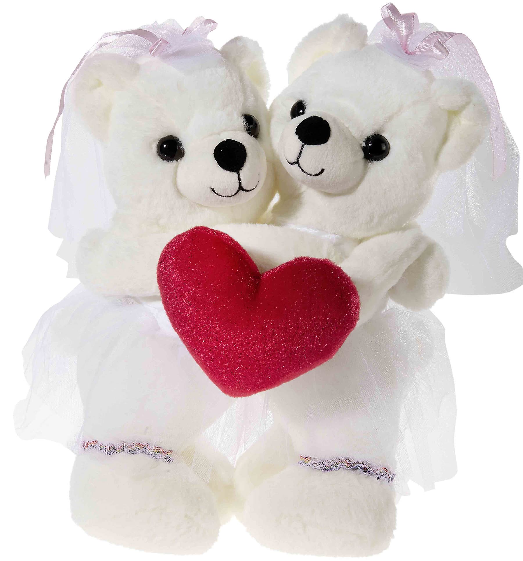 Hochzeitsbärenpaar Bärin und Bärin