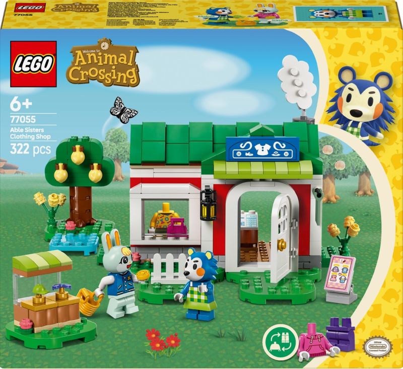 LEGO® Animal Crossing™ 77055 Die Schneiderei der Schneiderschwestern