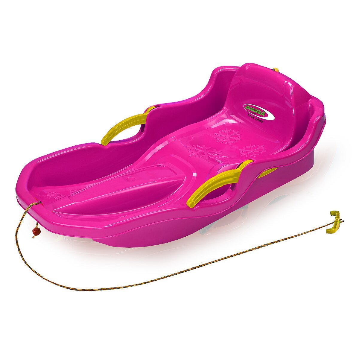 JAMARA Snow Play Bob Comfort 80 cm pink mit Bremse ab 3 Jahren