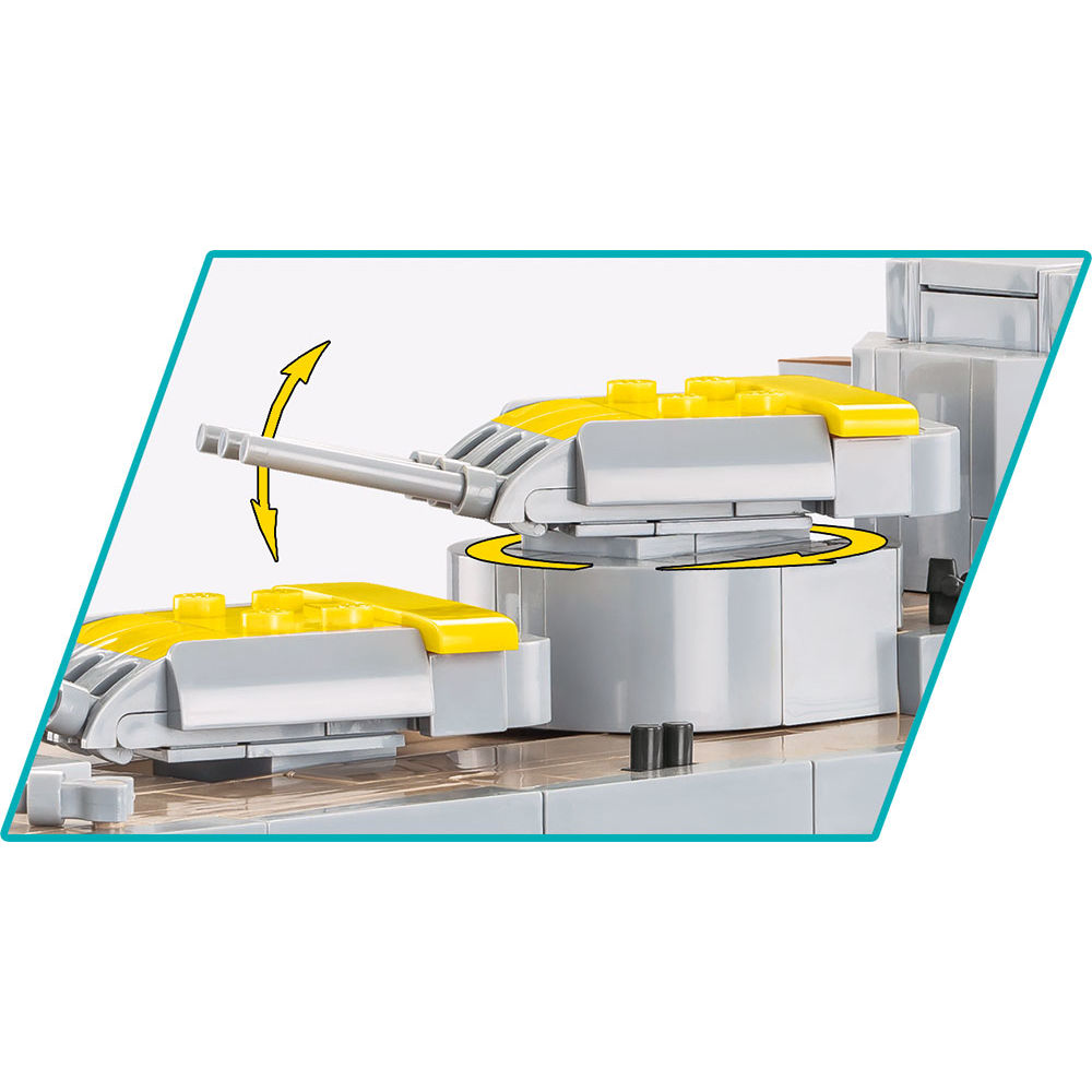 COBI 4835 - Battleship Gneisenau Maßstabb 1:300) - Bild 11