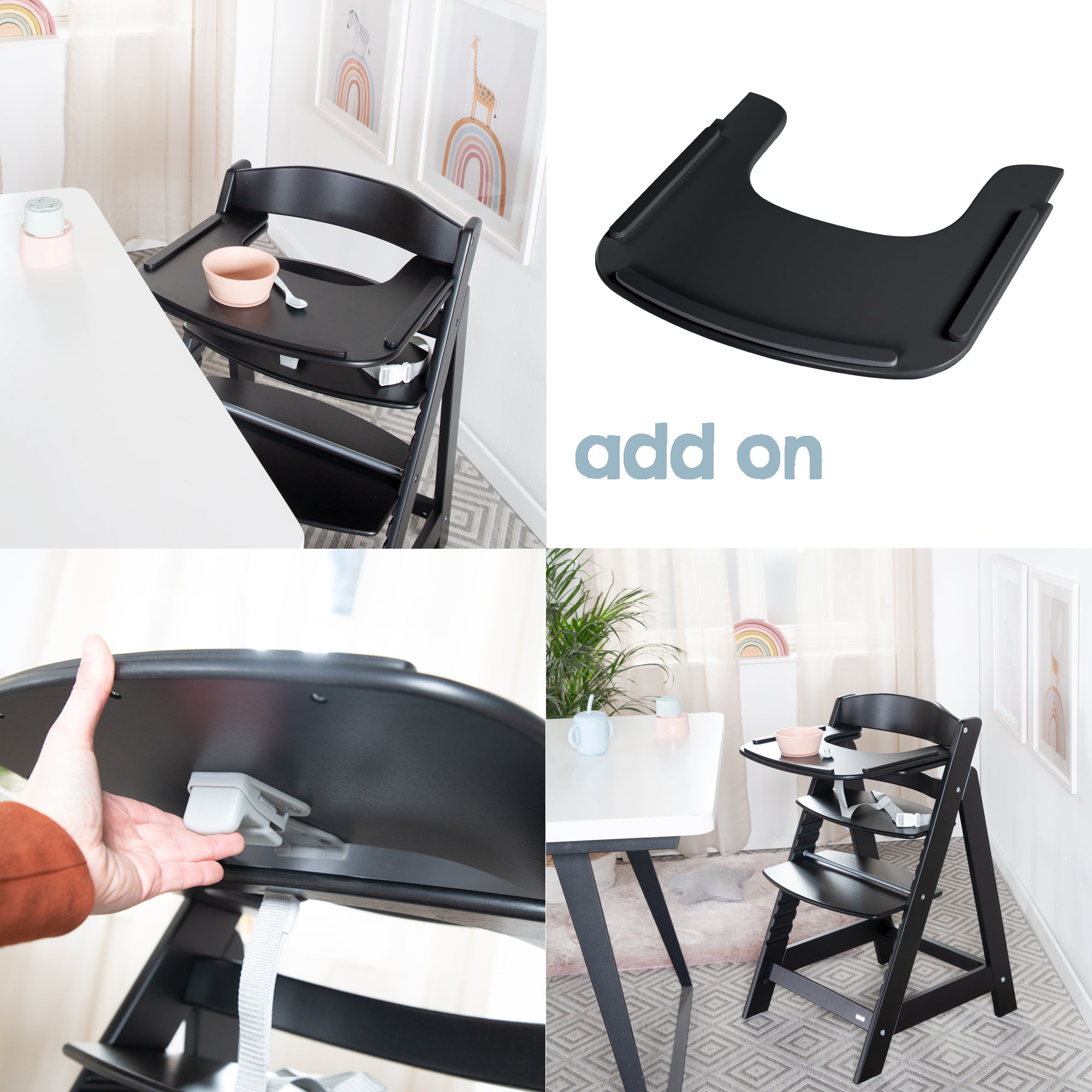Roba 7562SN Treppenhochstuhl schwarz - Bild 12 Roba 7562SN Treppenhochstuhl schwarz - Produktbild 12