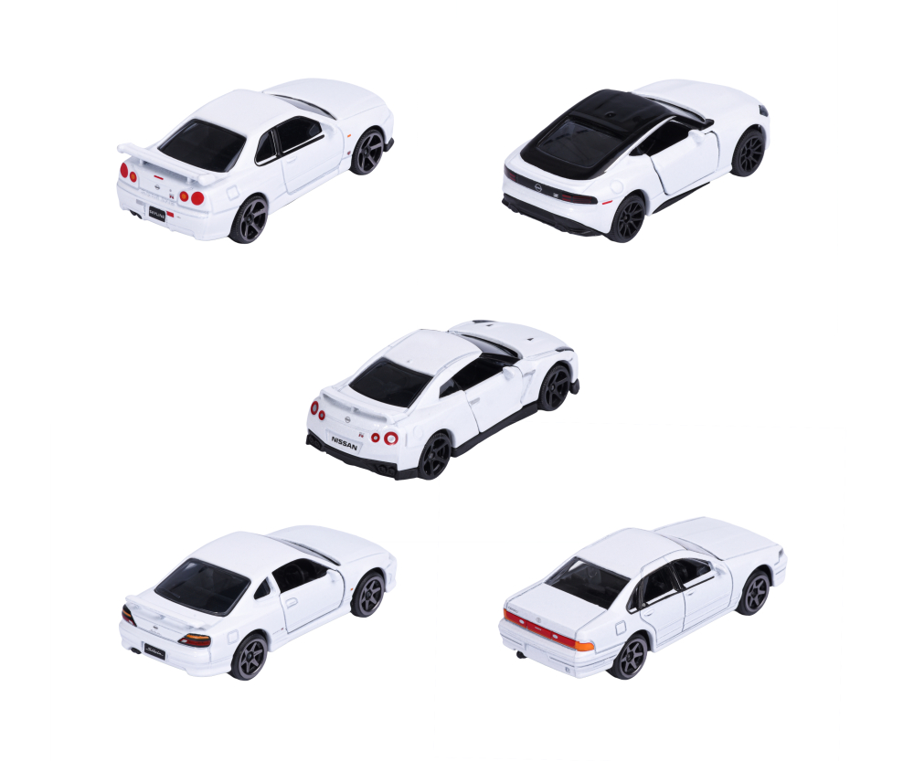 Majorette Nissan 5 Pieces Giftpack