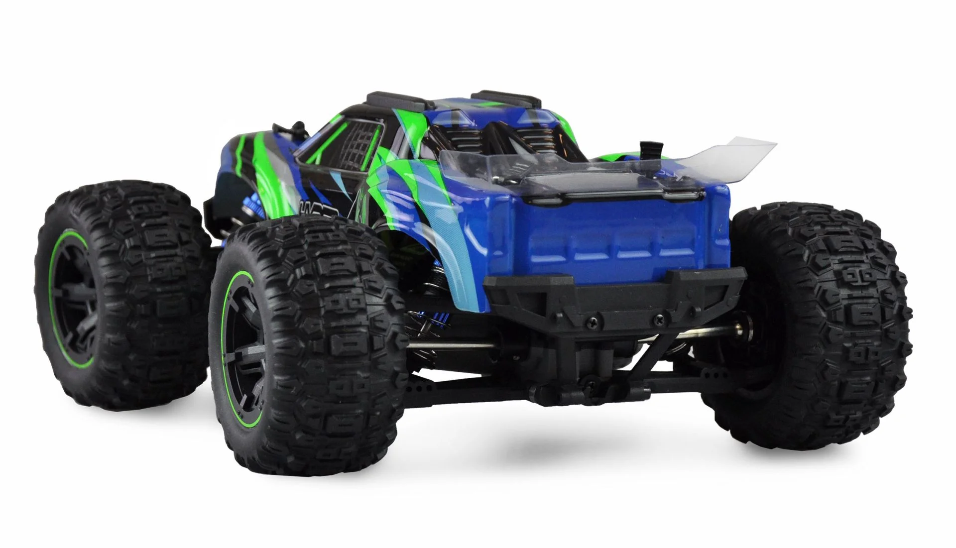 AMEWI Hyper GO Truggy brushed 4WD 1:16 RTR blau/grün RC auto