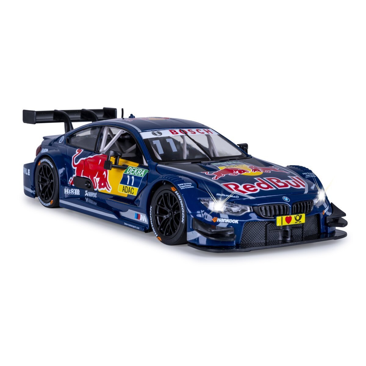 JAMARA BMW M4 DTM Diecast 1:24 blau inkl. Knopfzellen ab 3 Jahren JAMARA BMW M4 DTM Diecast 1:24 blau inkl. Knopfzellen ab 3 Jahren
