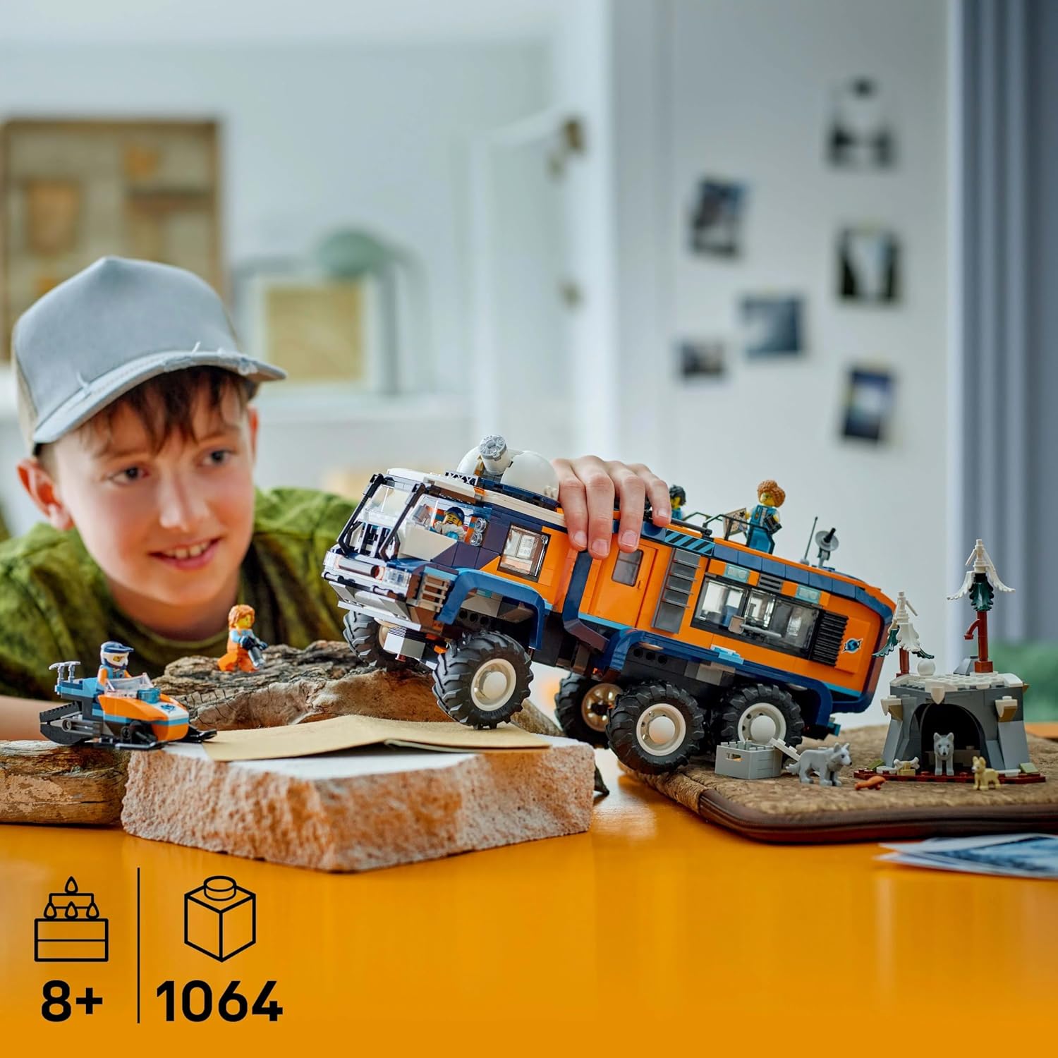LEGO® City 60471 Arktis-Truck mit Labor Spielzeug