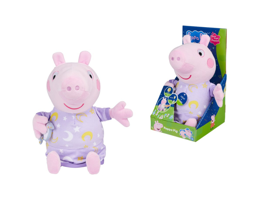 Simba Peppa Pig Plüsch Gute Nacht Peppa