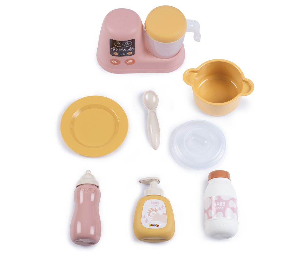 Smoby Smoby Baby Nurse Puppenküche+Hochstuhl Smoby Smoby Baby Nurse Puppenküche+Hochstuhl