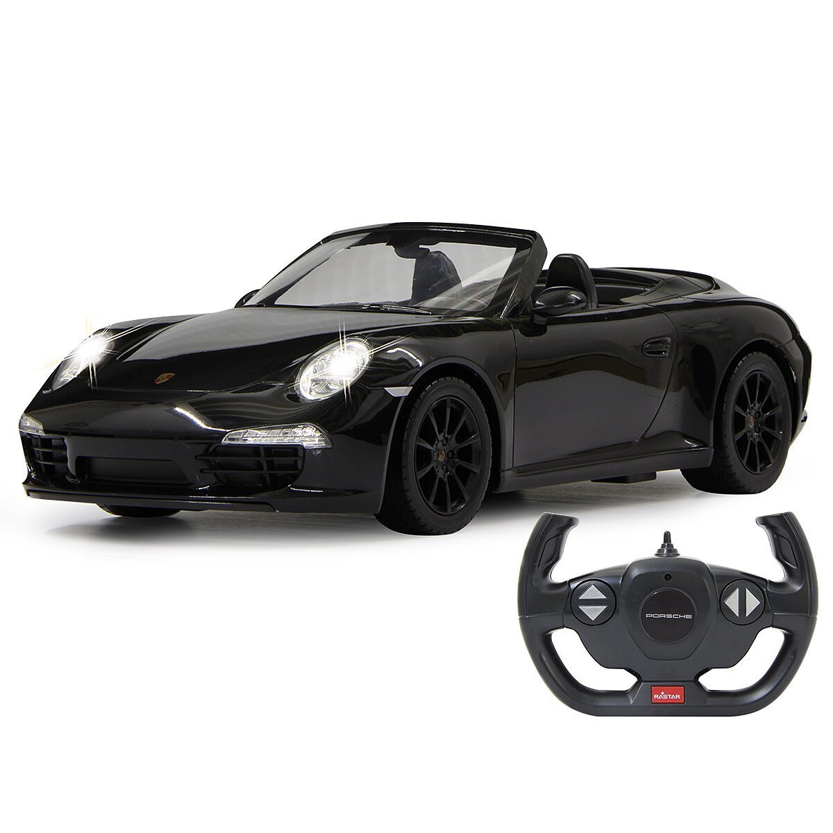 JAMARA Porsche 911 Carrera S 1:12 schwarz 2,4GHz ab 6 Jahren