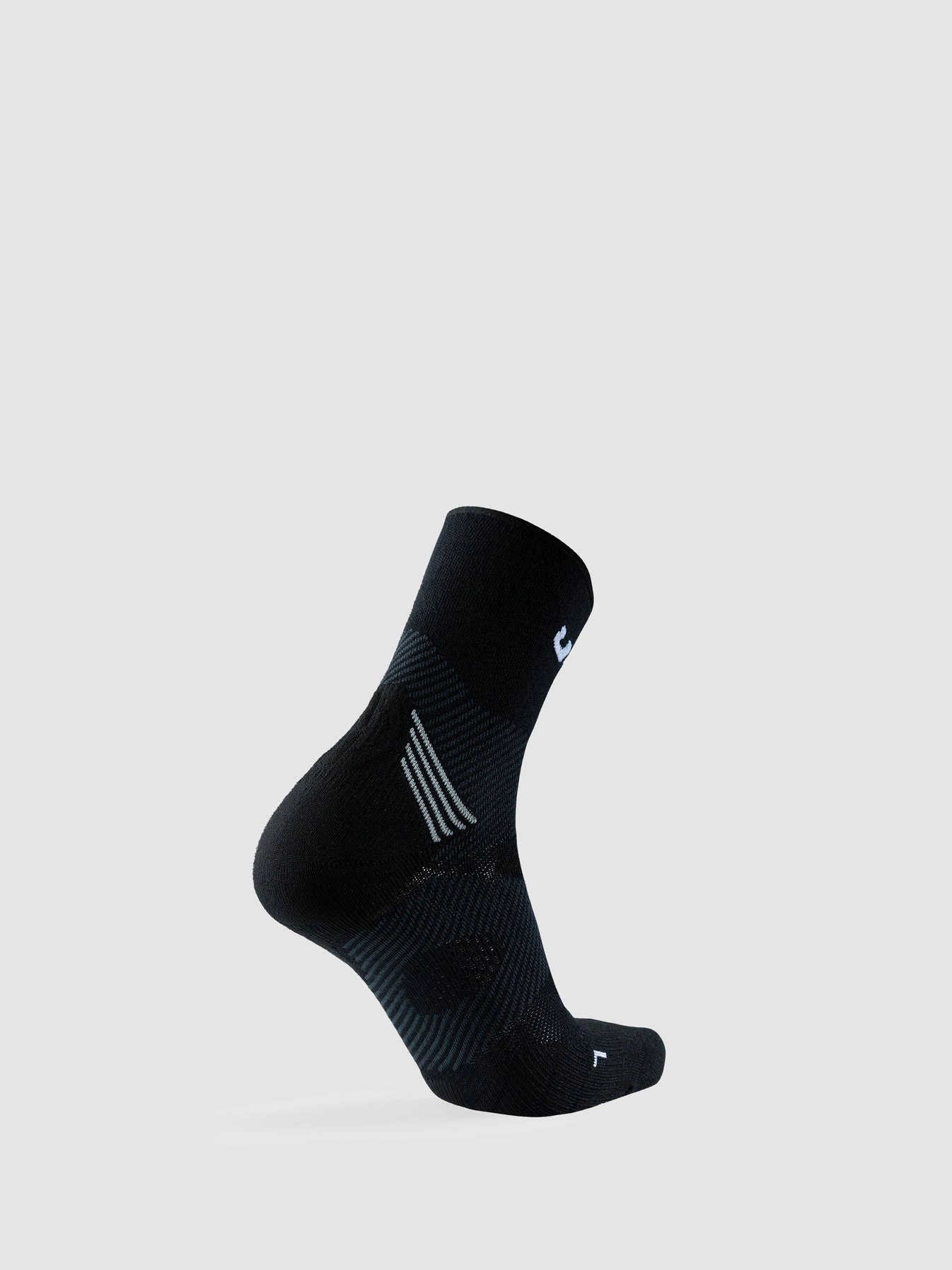 UYN Damen Laufsocken Winter One S100329B119 - Schwarz/Weiß GR. 35/36