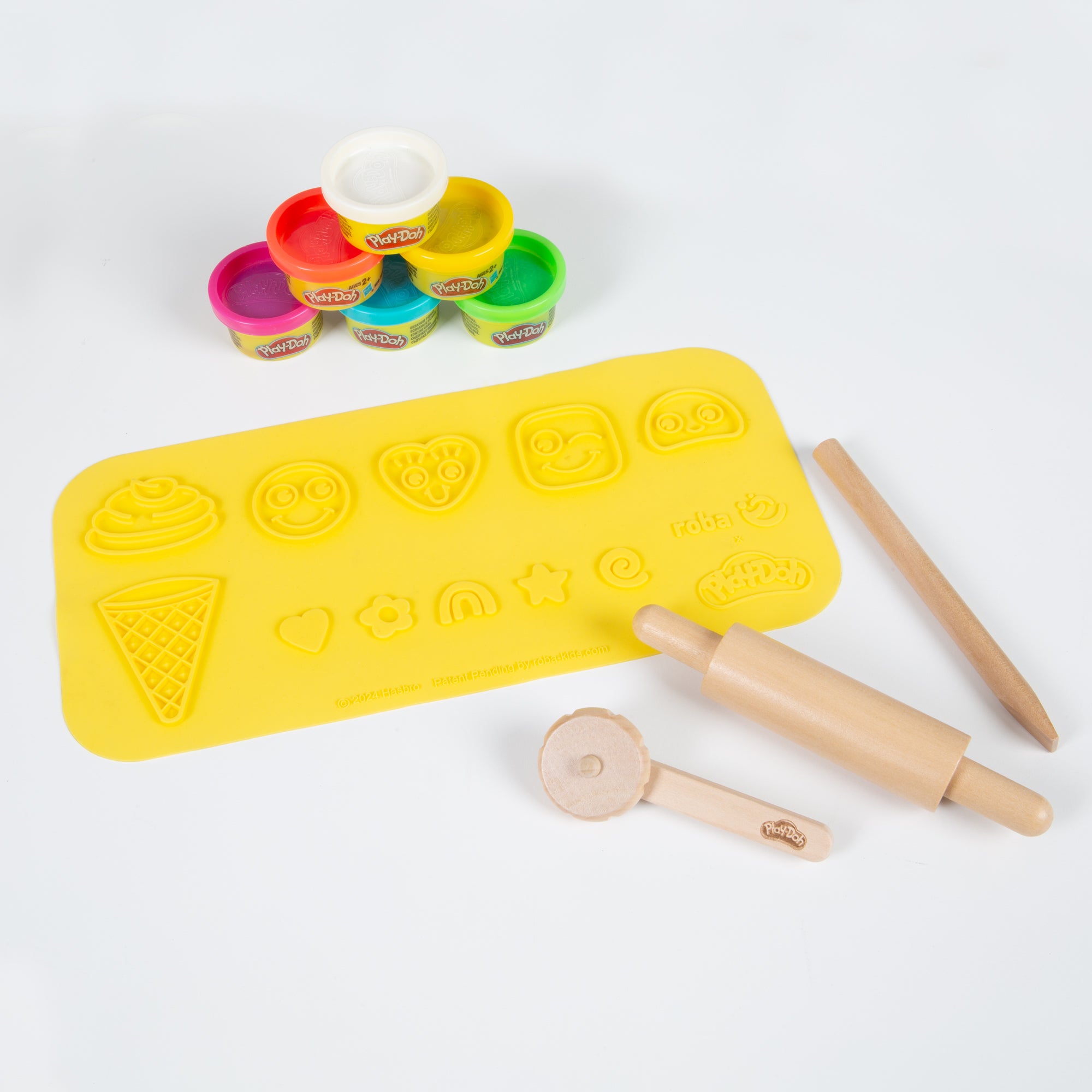 Roba 98155PD11 Spielset "roba x Play-Doh" bunt – Motorik & Lernen - Bild 10 Roba 98155PD11 Spielset "roba x Play-Doh" bunt – Motorik & Lernen - Produktbild 10