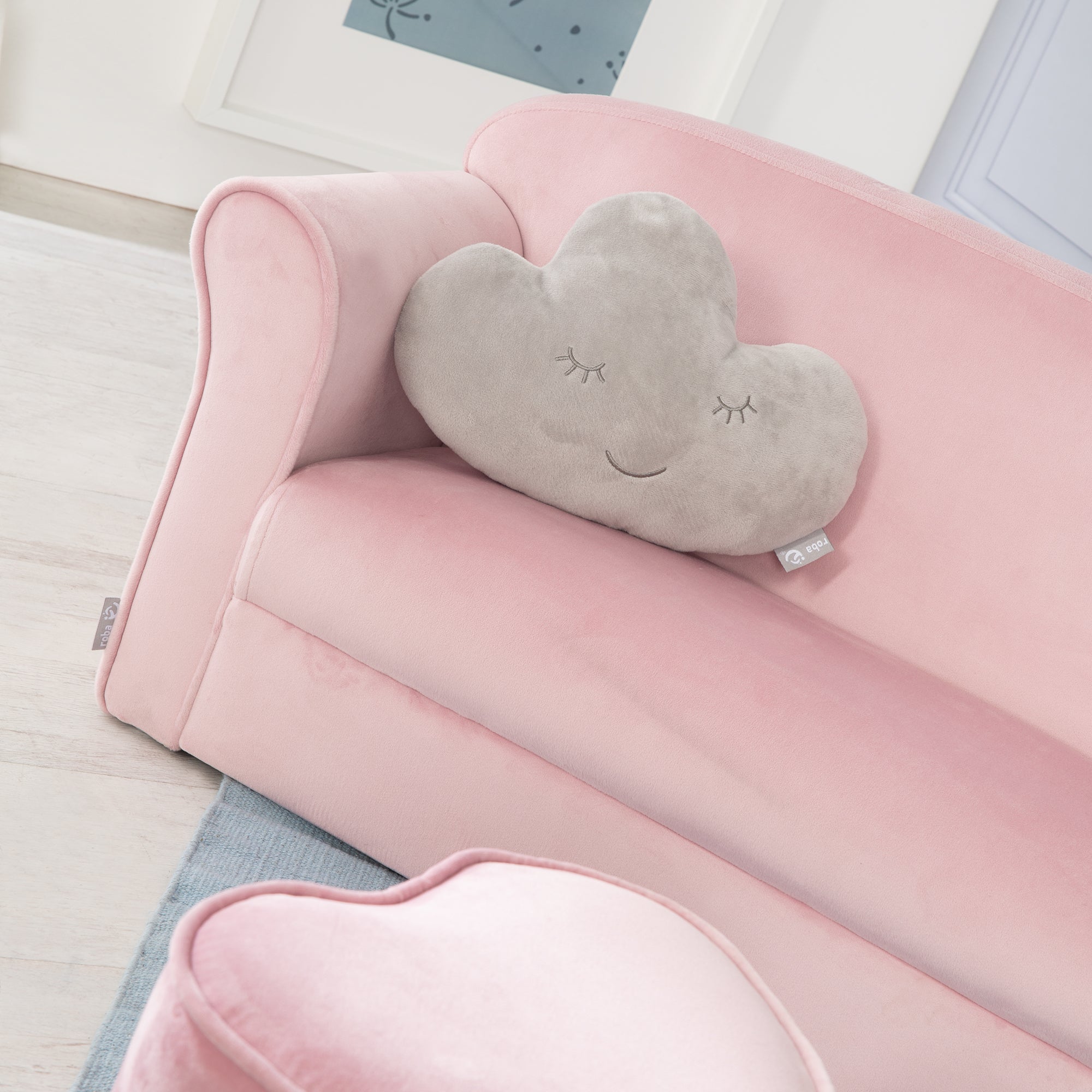 Roba 450111MA Kindersofa mauve – Spielmöbel - Bild 2 Roba 450111MA Kindersofa mauve – Spielmöbel - Produktbild 2