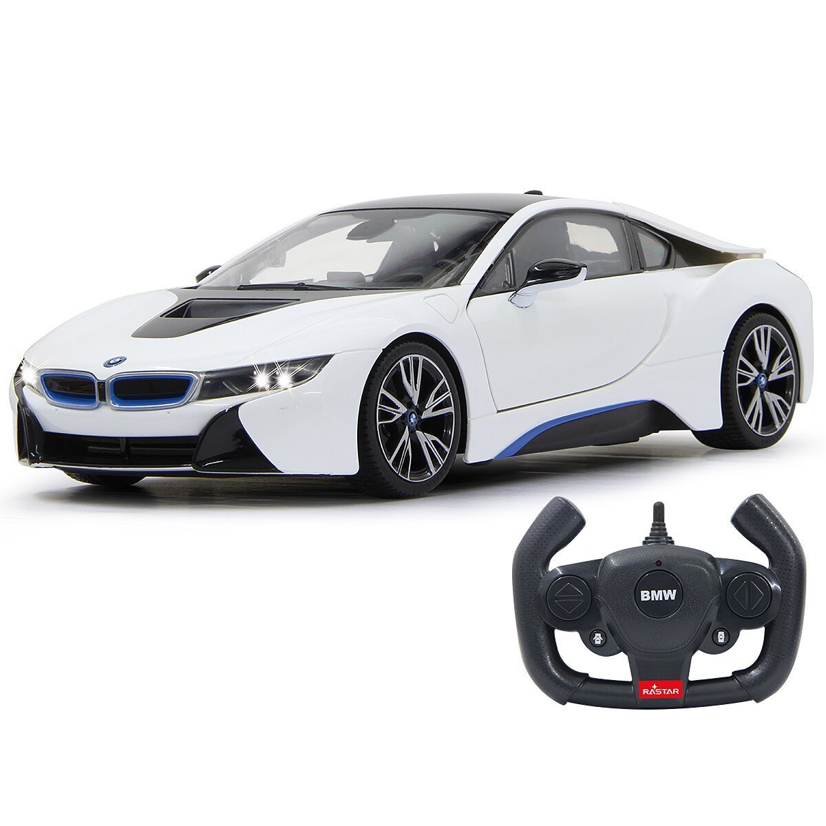JAMARA BMW I8 1:14 weiss 2,4GHz Tür fernbedienbar ab 6 Jahren JAMARA BMW I8 1:14 weiss 2,4GHz Tür fernbedienbar ab 6 Jahren