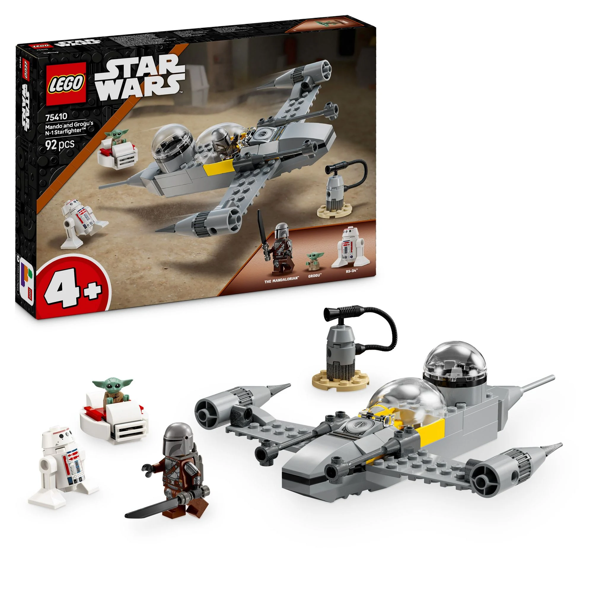LEGO® Star Wars™ 75410 Mandos und Grogus N-1 Starfighter™ LEGO® Star Wars™ 75410 Mandos und Grogus N-1 Starfighter™