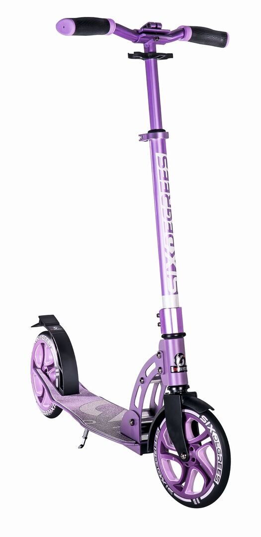 SIX, DEGREES, Aluminium, Scooter, 205, mm, lila, Roller, Transport, Fahrzeug, E-Scooter