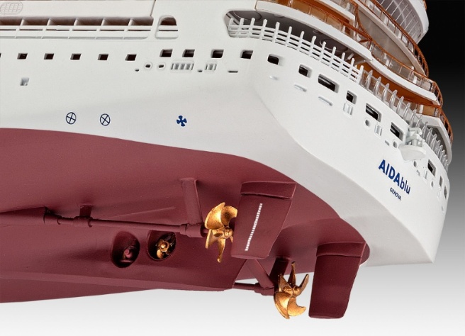 Revell 05230 Kreuzfahrtschiff AIDA Blu / Sol / Mar / Stella Modellbausatz Boot, Transport, Fahrzeug, Kreuzfahrtschiff, Schiff, Boot, Transport, Fahrzeug, Kreuzfahrtschiff, Schiff
