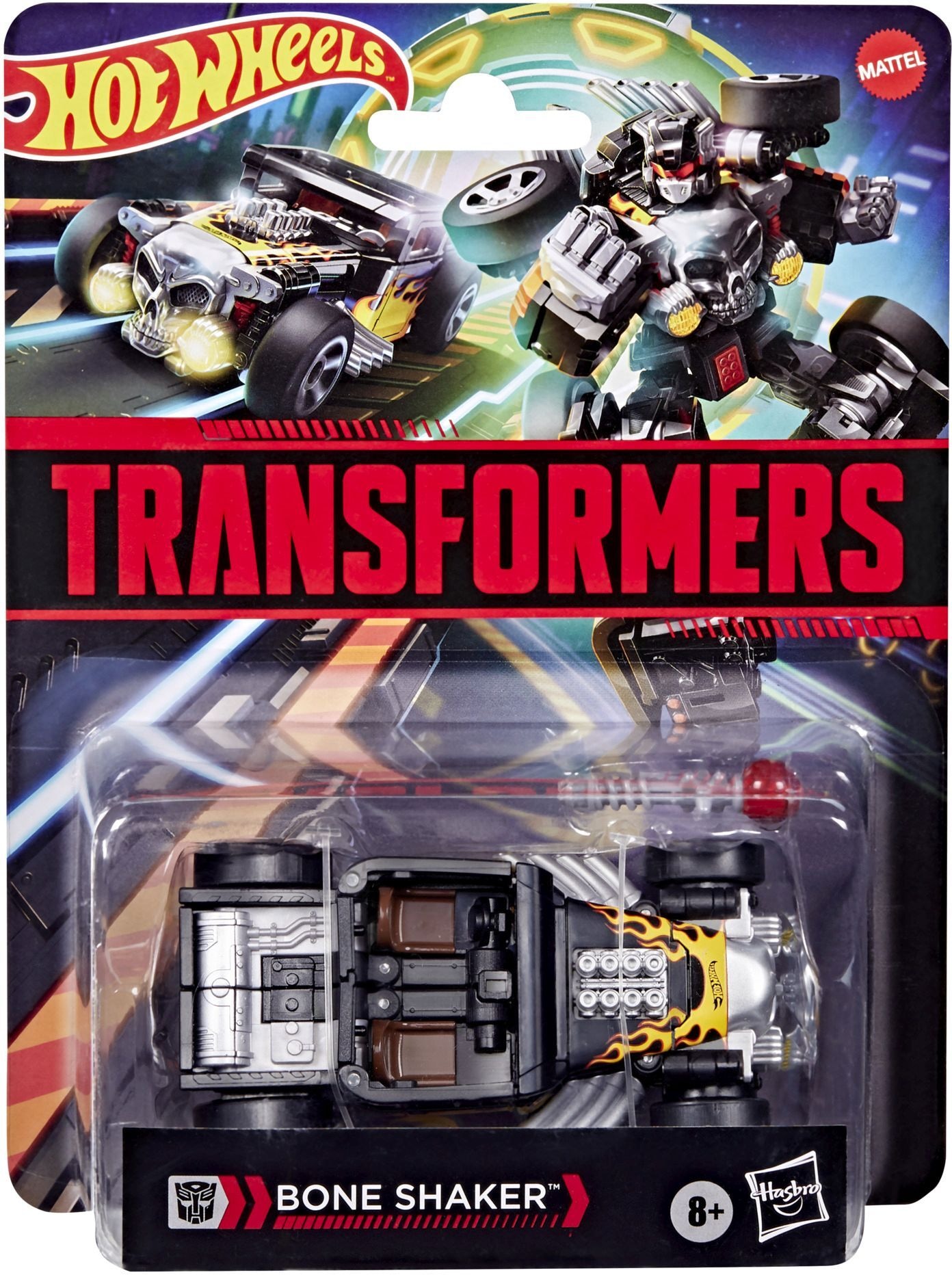 Transformers Collaborative Hot Wheels X Transformers Bone Shakerä - Hasbro - HASBRO G11815X0 Produktfoto - Hasbro - Transformers Collaborative Hot Wheels X Transformers Bone Shakerä - Modell HASBRO G11815X0