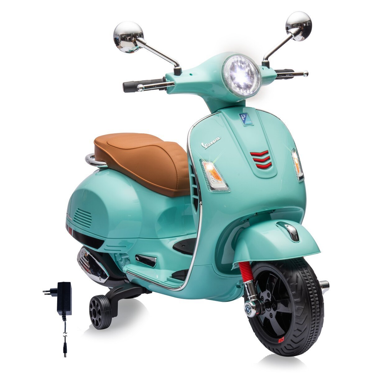 JAMARA Ride-on Vespa GTS 125 mintgrün Li-Power 12.6 ab 3 Jahren