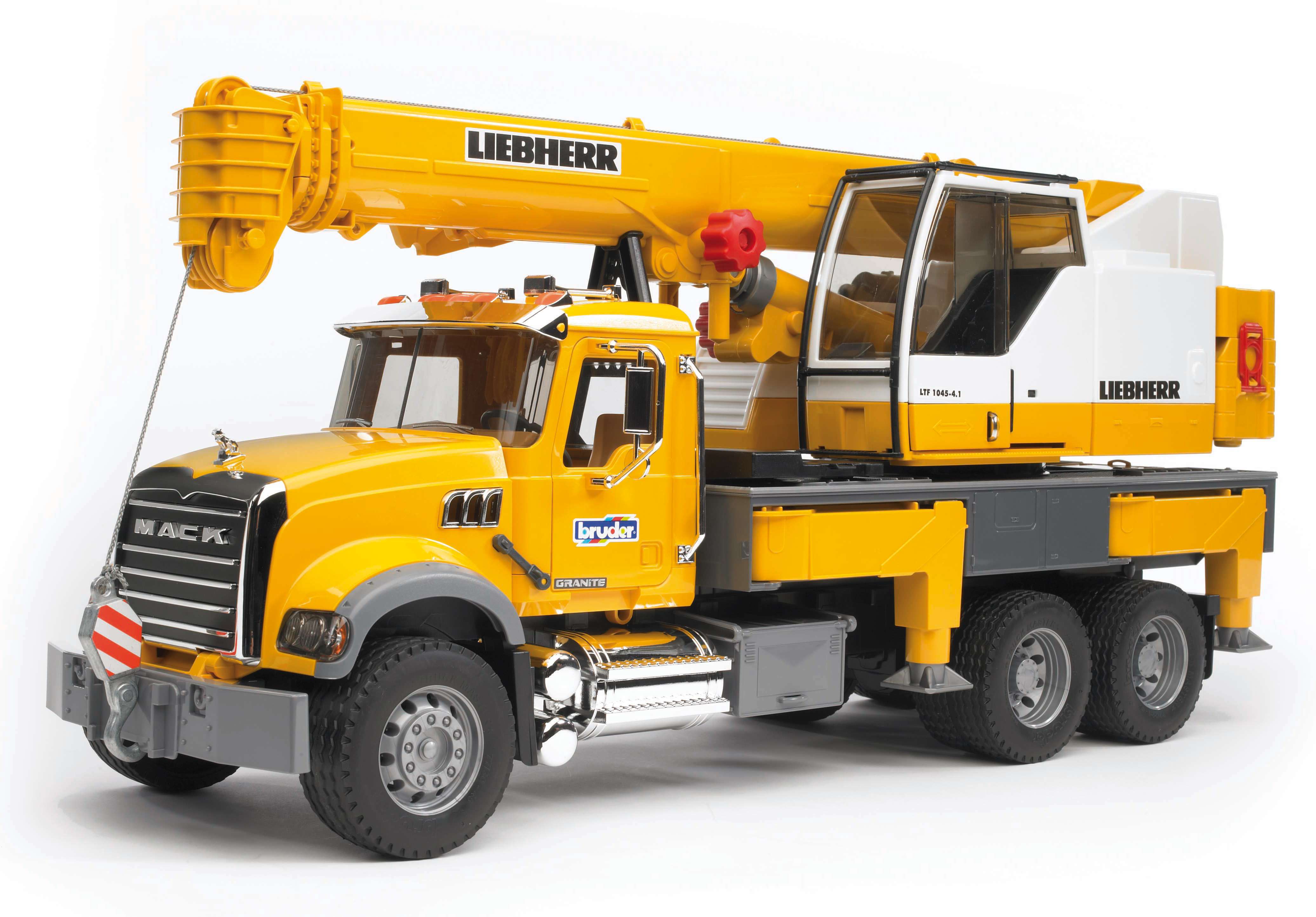 BRUDER 02818 - MACK Granite Liebherr Kran-LKW BRUDER 02818 - MACK Granite Liebherr Kran-LKW