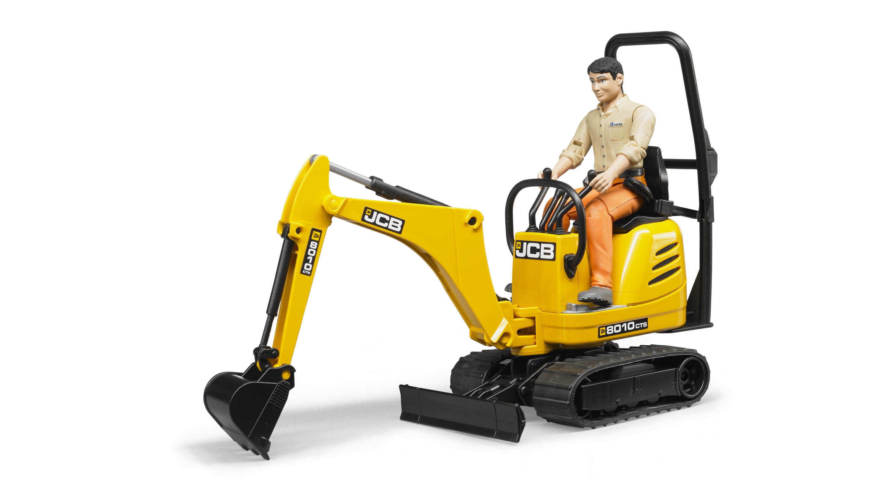 BRUDER 62002 - JCB Mikrobagger 8010 CTS und Bauarbeiter BRUDER 62002 - JCB Mikrobagger 8010 CTS und Bauarbeiter