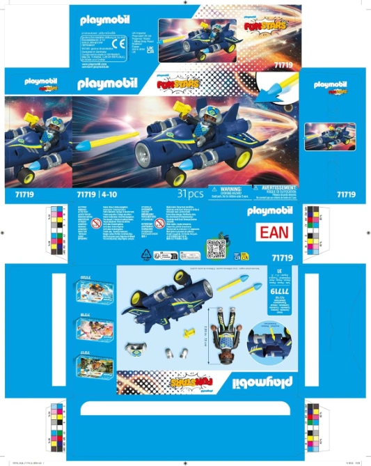 PLAYMOBIL 71719 Rasender Space-Jet PLAYMOBIL 71719 Rasender Space-Jet