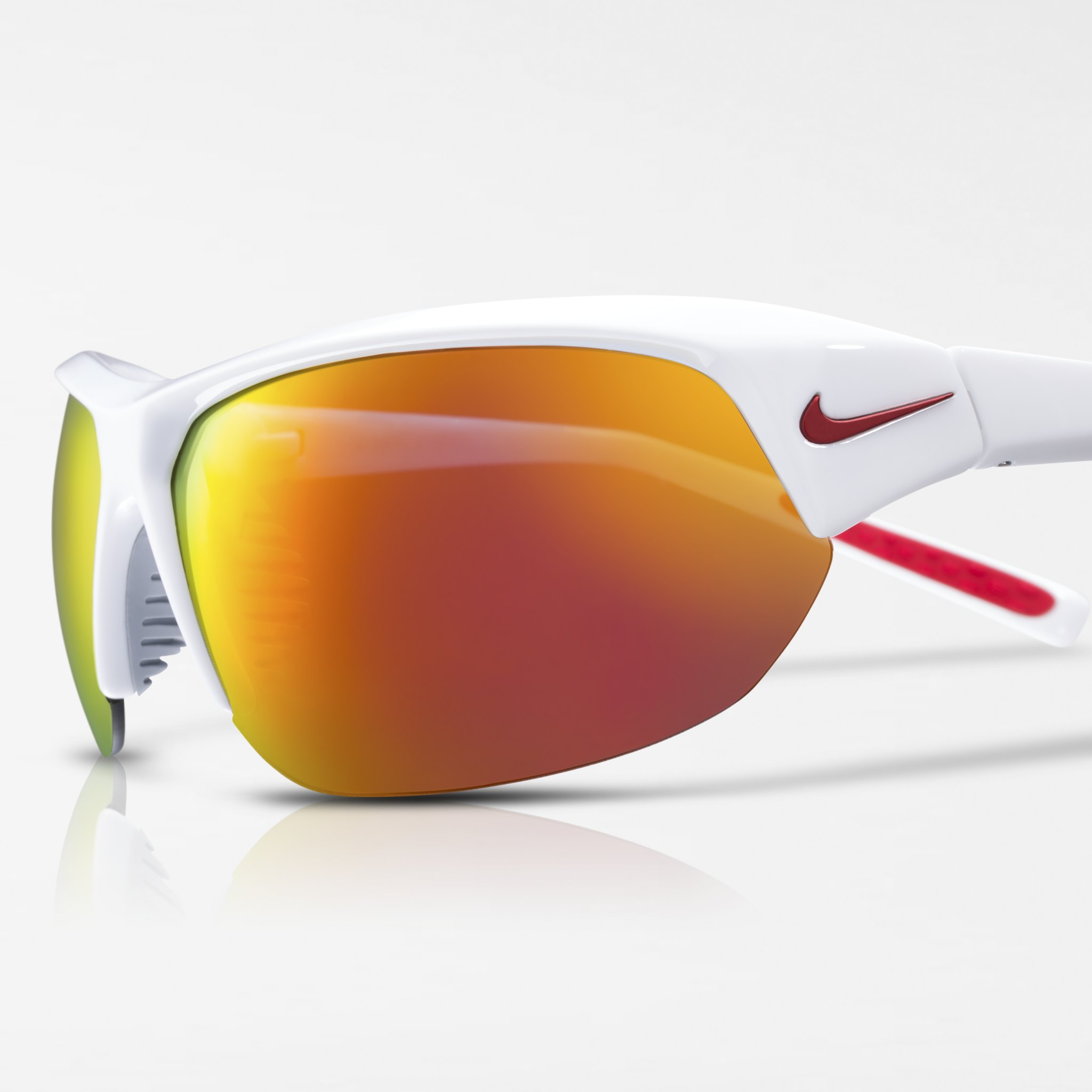 Nike 4008046/WR Sonnenbrille Skylon Ace - Weiß / Rot