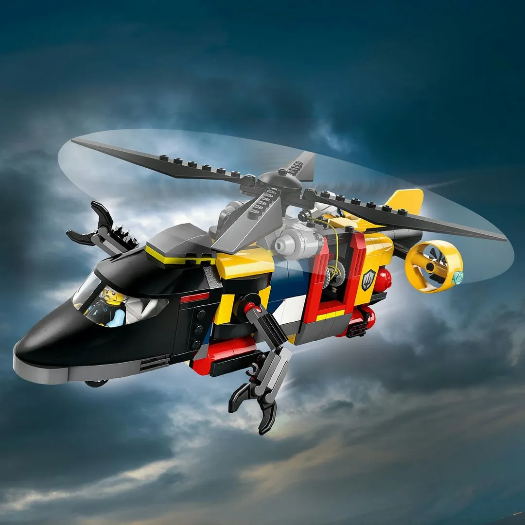 LEGO® City 60462 Kombinationsset mit Hubschrauber, Löschauto und U-Boot LEGO® City 60462 Kombinationsset mit Hubschrauber, Löschauto und U-Boot