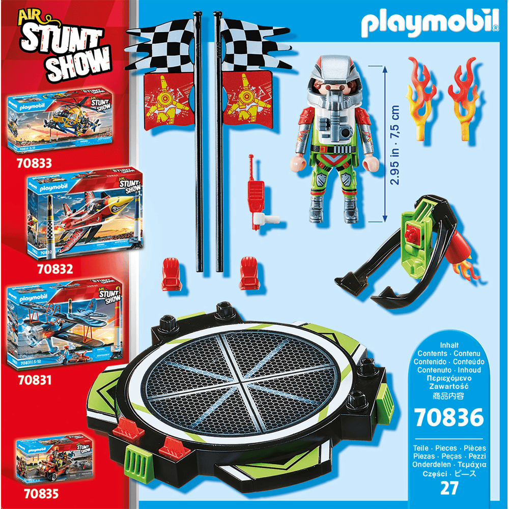 PLAYMOBIL 70836 Air Stuntshow Jetpack-Flieger Spielzeug, Werbung