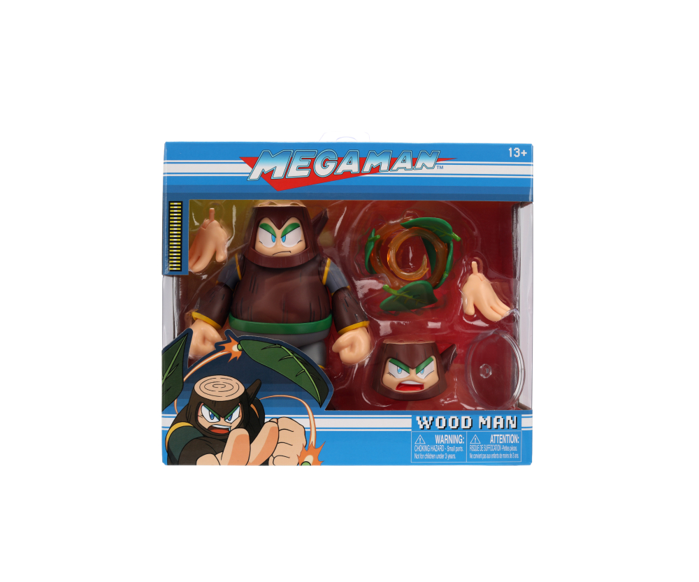 Jada Mega Man Wood Man 4.5" Figure