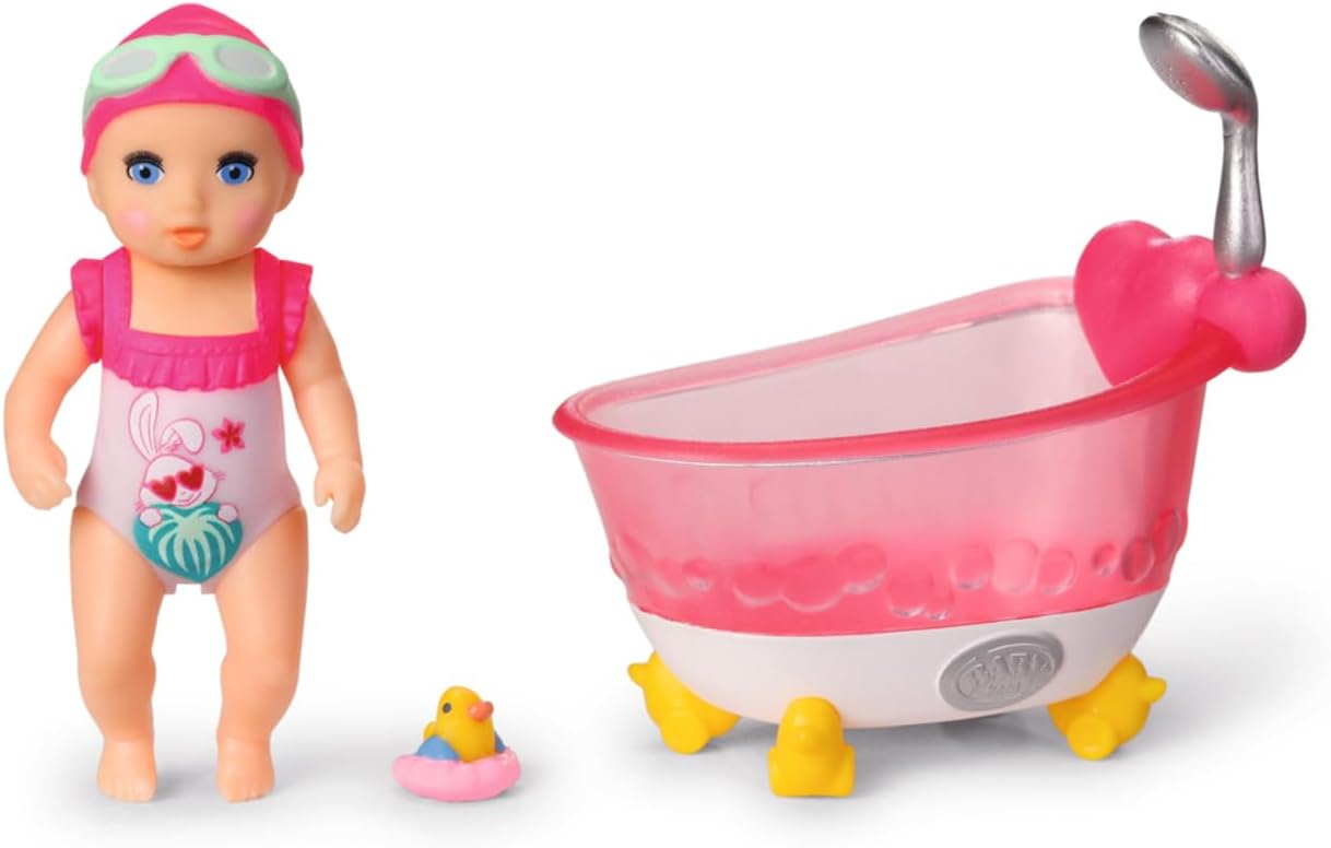 Puppe, Wanne, Baden, Badewanne, Gesicht